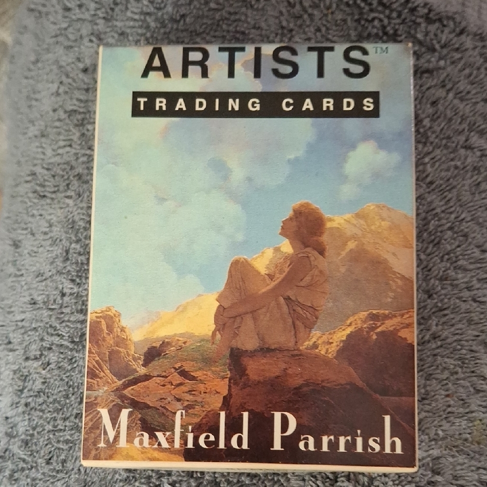 ARTISTS Trading Cards - Maxfield Parrish Art Deck, 1995